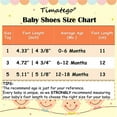 thumbnail image 5 of Baby Girl Mary Jane Flats Shoes Non Slip Soft Sole Infant Toddler First Walker Wedding Princess Dress Crib Shoes, 5 of 5