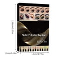 thumbnail image 3 of Set de 12 colores de esmalte líquido mate, duradero, resistente al sudor, de larga duración, regalo para mujer, 12 unidades, 3 of 8