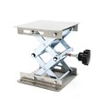 thumbnail image 2 of DiER Lab-Lift Lifting Platforms Stand Rack Scissor Lab-Lift Lifter 100 x 100mm Stainless Steel, 2 of 4