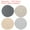 Stripe Color, variant on Uxcell 4 Pcs 7 Inch Plant Coasters Mat Pot Holders Plant Saucer Stripe Color Set