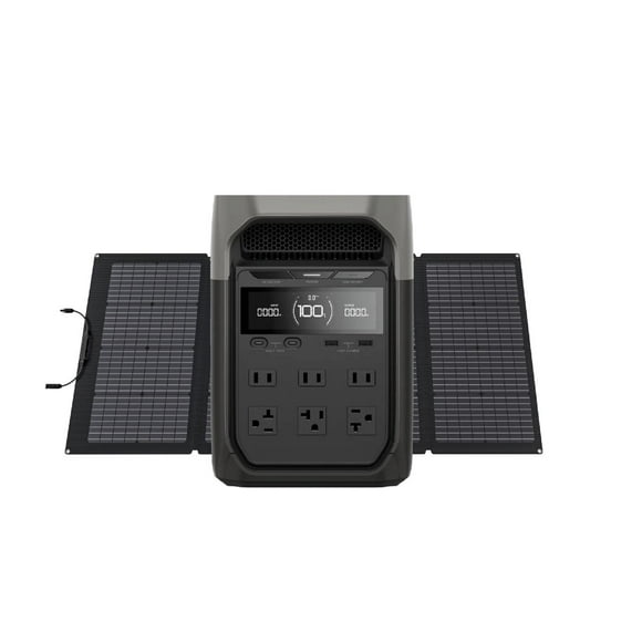 Combo Solar Estación de Energía Delta 3 con Panel de 220W