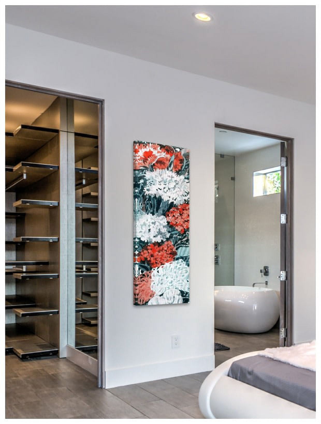 Marmont Hill "Flowers Veg" Painting Print on Canvas
