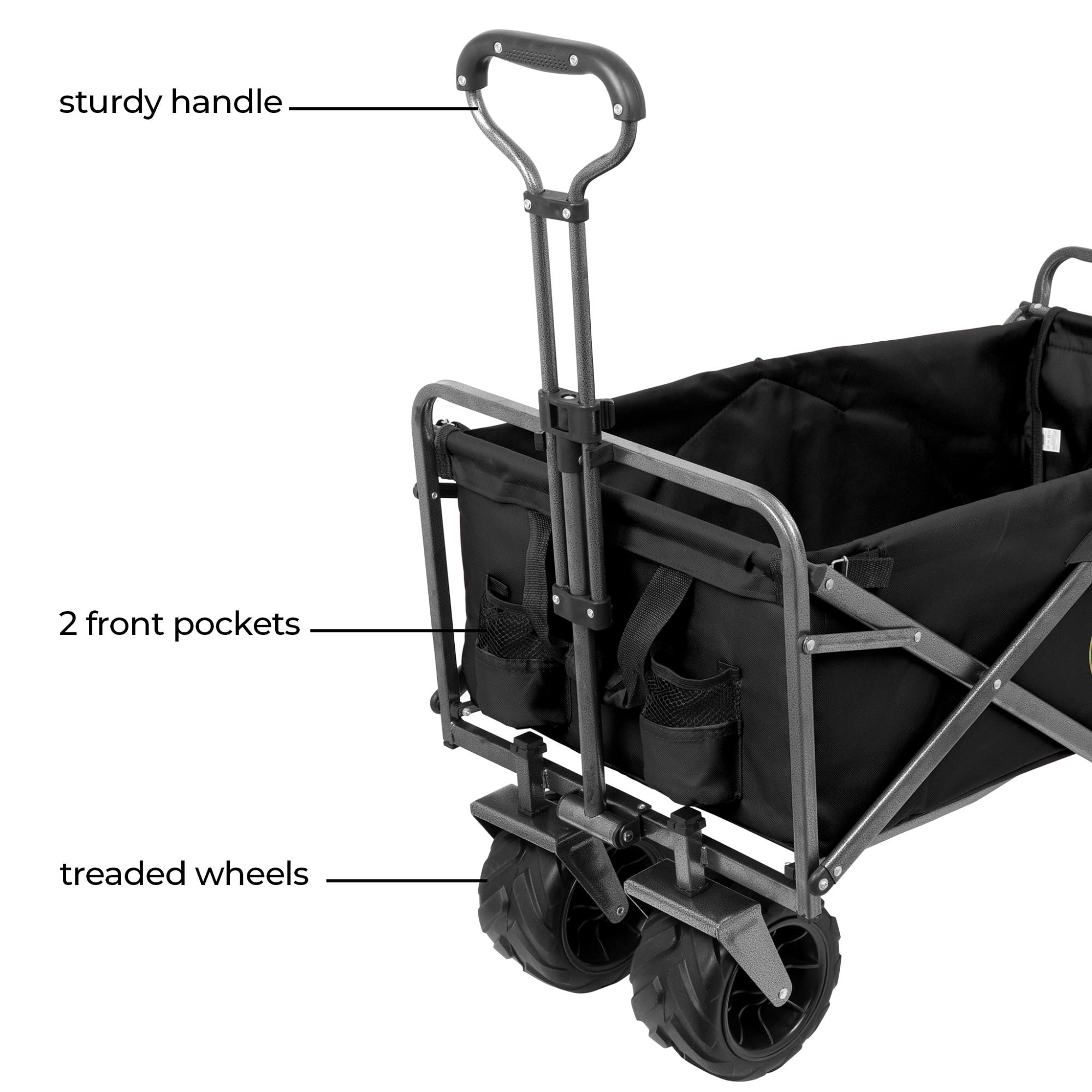 Smart Design Collegiate Heavy Duty Sports Wagon- Colorado State Rams