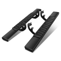DNA Motoring 6" Side Step Nerf Bars Running Boards for 19-24 Silverado Sierra 1500 Standard Cab