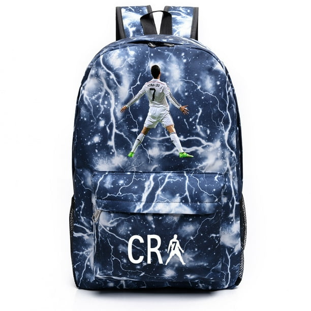 Mochila SANMU Creative Printed Football Cristiano Ronaldo