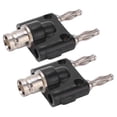 thumbnail image 3 of 2PCS 4mm BNC Female To Double Row Banana Connector RF Coaxial Adapter For Electronic/Industrial Equipment, 3 of 8