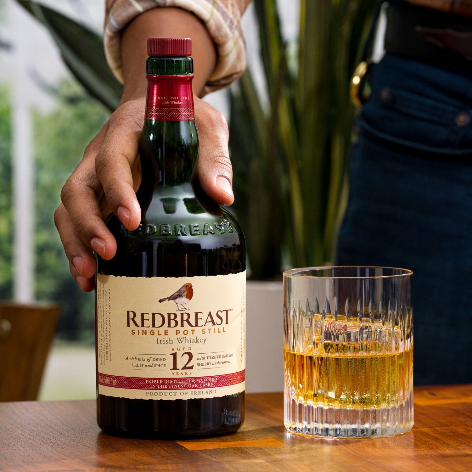 ウイスキー REDBREAST 12 YEARS Irish Whiskey Redbreast 12 Year Old Single Pot Still Irish Whiskey, 750 ml