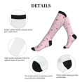 thumbnail image 5 of Picia Hand Drawn Strawberry Printed Sports Compression Socks - 15-20mmHg Graduated Compression, High-Performance Soft and Breathable Socks for Men and Women, 5 of 5