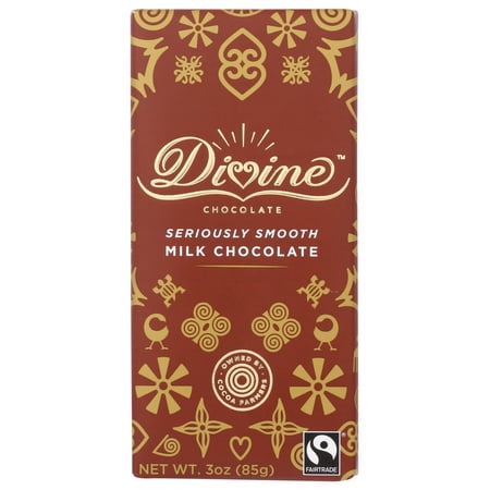 Divine Bar Milk Chocolate, 3 Oz