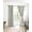 Green, variant on Farmhouse Pink White Striped Blackout Curtains 96 Inches Long for Bedroom, Modern Stripes Thermal Insulated Room Darkening Black Out Window Curtain Panels Grommet Drapes for Living Room