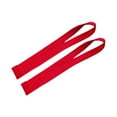 thumbnail image 3 of 1 par de correas de levantamiento de pesas Muñecas para el gimnasio de algodón para ejercicio de Rojo, 3 of 8