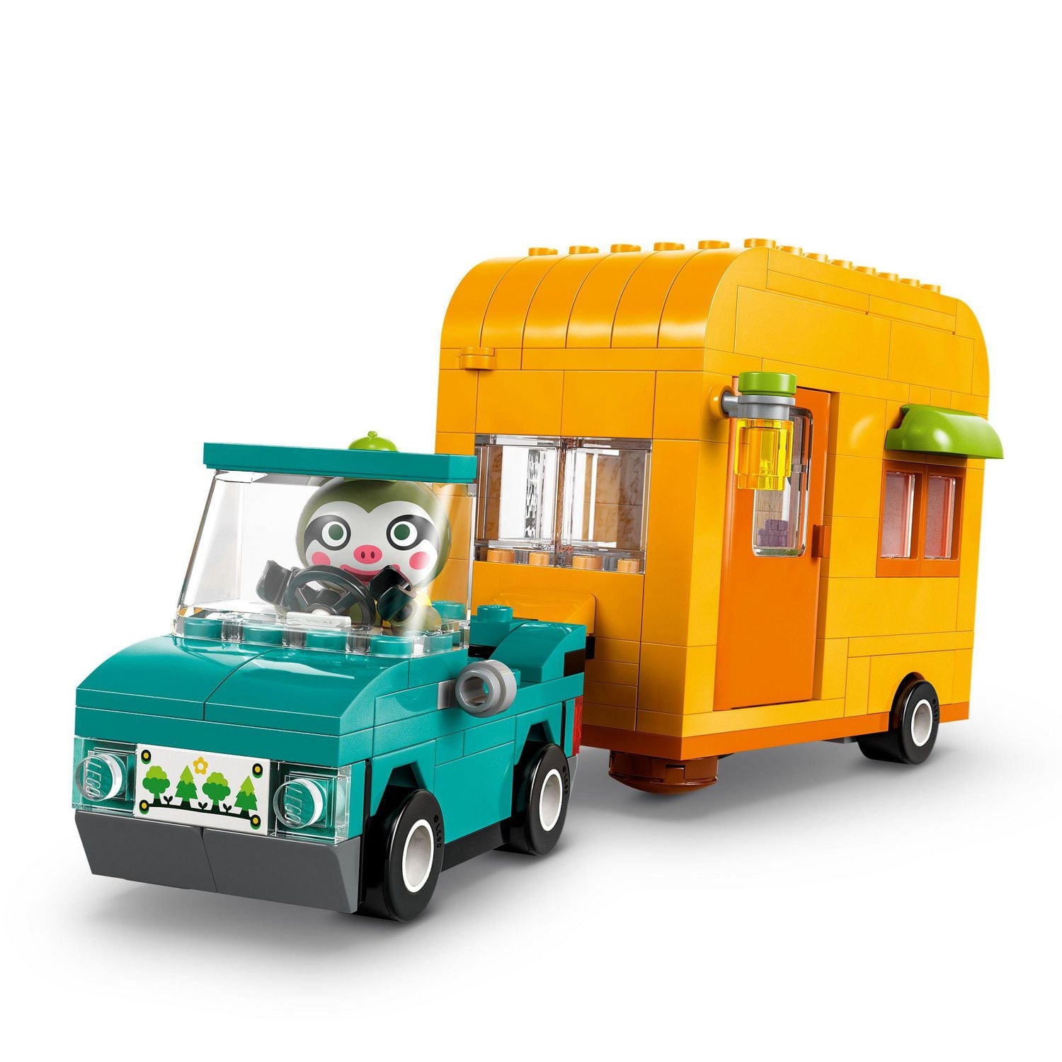 LEGO Animal Crossing Leif's Caravan & Garden Shop Building Toy - Animal Crossing Toy Figure and Playset for Kids, Girls and Boys, Ages 7+ - Pretend Play Gift Idea for Birthdays - 77054