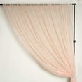 thumbnail image 5 of AK TRADING CO. 120" Wide (10Ft Wide) Sheer Voile Drape Panels for Backdrop, Wedding Events, Ceiling Drapes, Event Masking, Decor - Select from 6ft to 50ft Length. (10 feet x 50 feet, Blush), 5 of 6