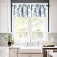 thumbnail image 3 of Ocean Beach Theme Window Valance Curtain,Starfish Seashells Coral, Decorative Curtain Valance for Kitchen Bedroom Decor with Rod Pocket, 3 of 5