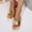 Gold, variant on ATENAR Womens Sandals Solid Color Outdoor Women Sandals Comfortable Womens Shoes Gold 8.5