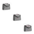 thumbnail image 4 of fastboy Large Capacity Cosmetic Storage Bag - Store All Makeup In One Place Choose Multiple Colors Black  white stripe 3Set, 4 of 6