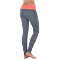 thumbnail image 4 of ToBeInStyle Women's Two Tone Mesh Panel Active Leggings, 4 of 6