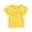 Yellow, variant on JoyHoop Baby Girl Blouse Toddler Ruffle T-Shirts Kids Girl Solid Color Tee Casual Tops for Girls