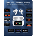 thumbnail image 2 of Smart Pantalla Audífonos Anc Bluetooth 5.4 Tws Auriculares blanco, 2 of 5