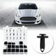 thumbnail image 1 of Kit de surtido de clip de sujeción de nailon automotriz | 100 piezas con 6 tipos de retenedores y clips de ajuste a presión para tapicería de molduras de puertas de automóviles | Tamaños de, 1 of 8