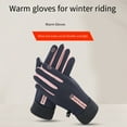thumbnail image 3 of Guantes impermeables Qarigey de nailon gris para hombre y mujer, 3 of 6