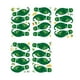 thumbnail image 2 of Calcomanías de huellas de duende para el Día de San Patricio (5 hojas, 20 pares), verdes, extraíbles, para suelo, pared, ventana, impermeables, para decorar el hogar, la oficina, la escuela y la, 2 of 5