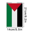 thumbnail image 2 of Bandera Palestina Palestina Jardín Decorativo Al Aire Libre Pañuelo Palestino, 2 of 8