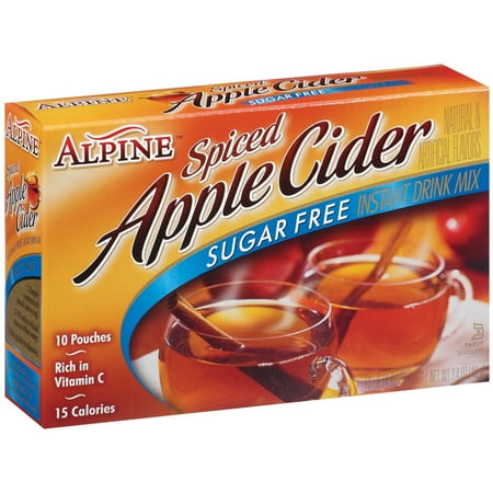 Alpine Spiced Apple Cider Instant Drink Mix, 0.14 oz, 10 count
