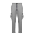 thumbnail image 6 of Cmtiyu Cargo Pants for Men, Casual Elastic Waist Drawstring Straight Leg Jogger Pants, Baggy Outdoor Work Pants with Multi Pockets, S-3XL, 6 of 7