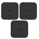 thumbnail image 1 of Revestimientos de silicona para freidoras de aire cuadrados, revestimientos de silicona ecológicos y reutilizables para freidoras de aire para reemplazo de papel pergamino, accesorios para freidoras, 1 of 4