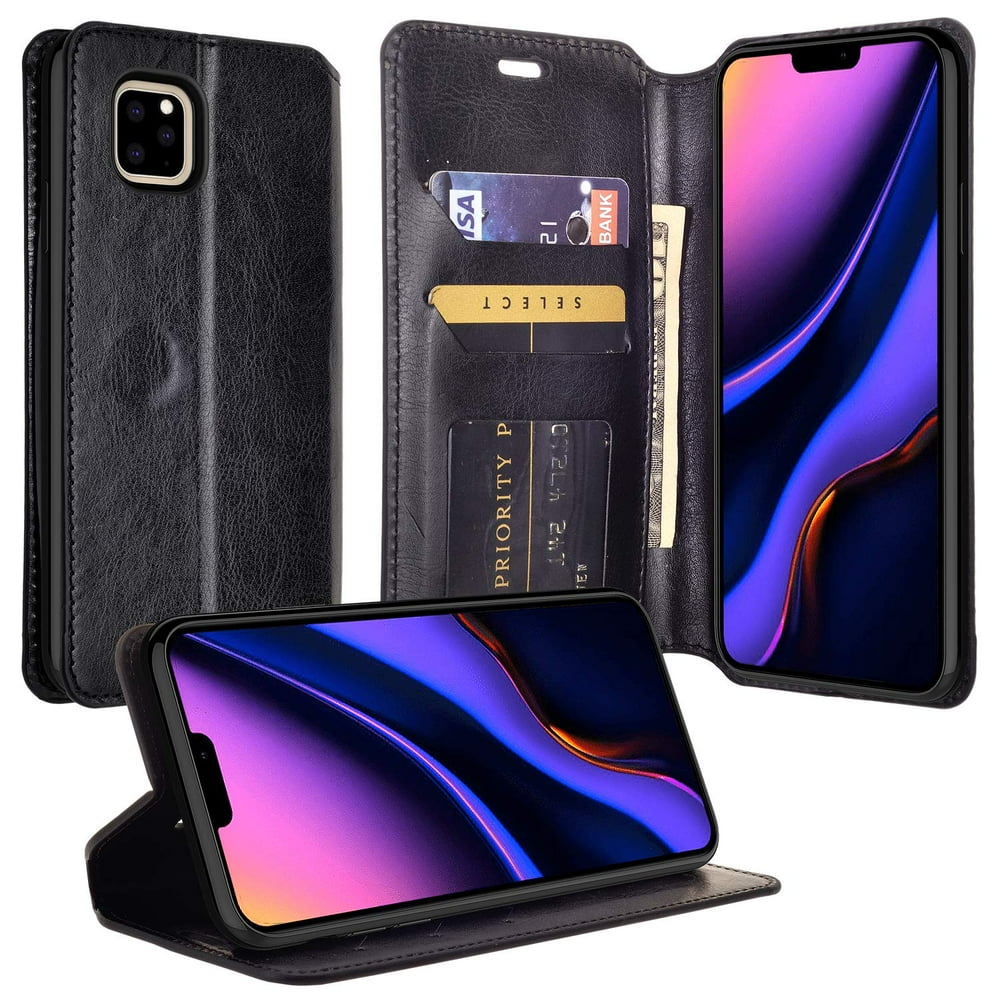 Case for iPhone 11 Pro Max Case Wallet Leather Flip Pouch Cover Folio