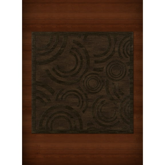 Dalyn Dover Area Rug DV3 Dv3 Fudge Circles Loops 6' x 6' Square