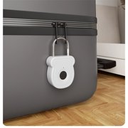 Fingerprint Smart Padlock Lock, Biometric Metal Keyless Thumbprint Lock, Waterproof, USB Rechargeable, for Gym Locker, School Locker, Luggage, Backpack, Suitcase