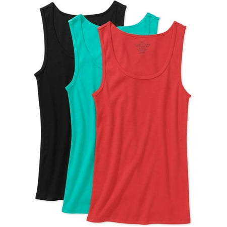 faded glory women s plus size ribbed tank 3 pack value faded glory plus size chart