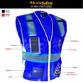 thumbnail image 2 of KwikSafety BIG KAHUNA (2 Pack) Hi Vis Reflective ANSI PPE Surveyor Class 2 Safety Vest (L/XL, Yellow), 2 of 9