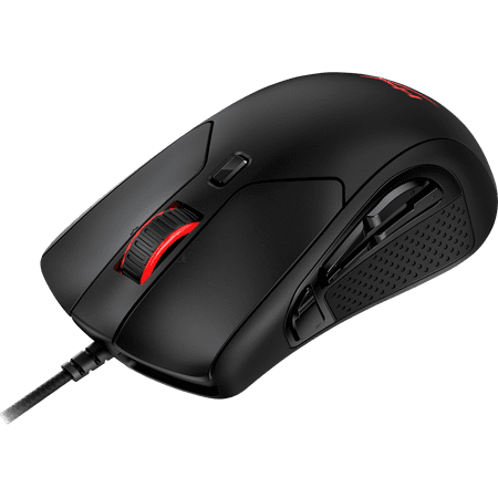 HyperX - Pulsefire Raid Wired Optical Gaming Right-handed Mouse with RGB Lighting - Black