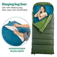 thumbnail image 6 of LSTRAGY 9.8oz Satin Ultralight Sleeping Bag Liner, Lightweight and Compact, Comfortable, Breathable, Cooling, Silky Soft and Quick-Drying, Perfect for Backpacking, Hotels, Camping and Hostels., 6 of 8