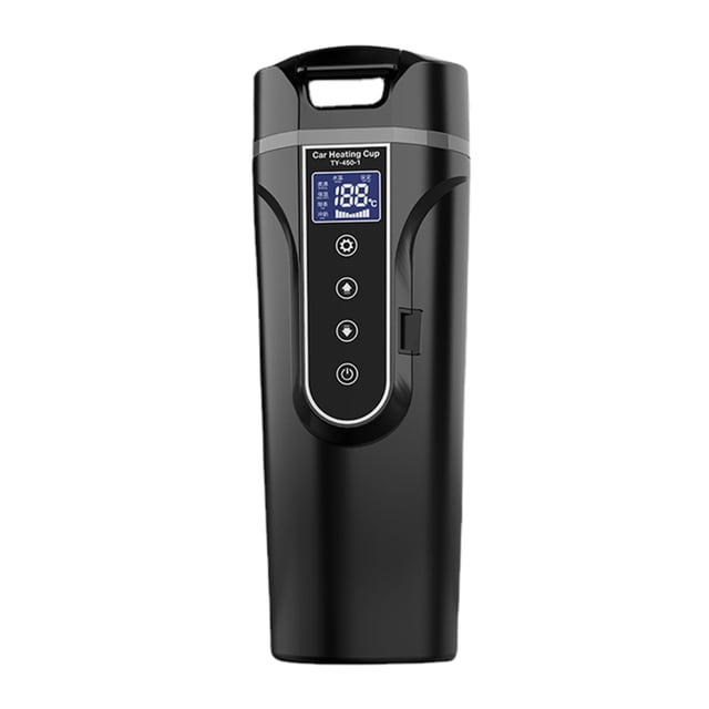 Calefactora Automática 12V/24V Cgtredaw Acero Inoxidable Portátil para Coche 500ML