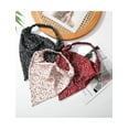 thumbnail image 5 of AWAYTR Floral Elastic Hair Kerchief Scarf Headband 3Pcs Chiffon Head Headband Print Hair Scarves With Hair Clips Hair Bandanas, 5 of 7