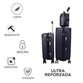 thumbnail image 5 of Set De 3 Maletas Viaje Maleta Grande 20 Kg Y Chica 10 Kg Cabina Avion, 5 of 5