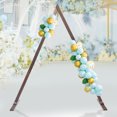 thumbnail image 6 of Miumaeov Wooden Wedding Arch, Retro Wedding Backdrop Stand for Wedding Ceremony, Wood Arch for Indoor and Outdoor (Triangle), 6 of 6