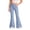 Blue, variant on Girls Flare Leggings School Uniform Pants for Kids Bell Bottoms (Navy,12-13 Years)