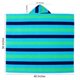 thumbnail image 3 of Toalla de playa con capucha COTTON CRAFT 147x173 cm 100% algodón, 3 of 9