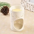 thumbnail image 3 of LEEYNEER Ceramic Tea Light Holder Wax Melt Warmer, 3 of 8