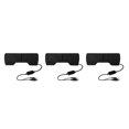 thumbnail image 4 of crativent ZYElroy Portable Mini USB Stereo Speaker Notebook Laptop Computer PC Screen Clip-on Music Player Black 3Set, 4 of 6