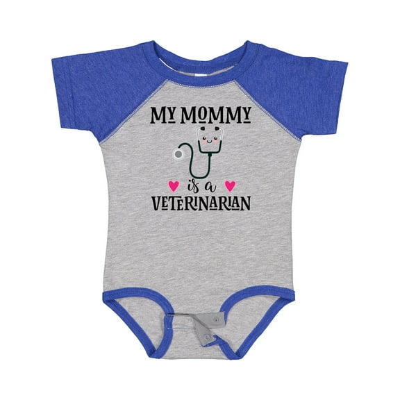 Inktastic Veterinarian Mommy Vet Boys or Girls Baby Bodysuit