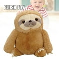 thumbnail image 4 of YOPTOP Adorable Sloth Stuffed Toy Cute Sloth Plush  For Boys And Girls  Brown 40cm,white,40cm, 4 of 7
