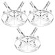 thumbnail image 1 of Acrylic Ball Display Stand for Baseball, Golf, Tennis Balls 3-Piece Transparent Holder Rack, 1 of 5