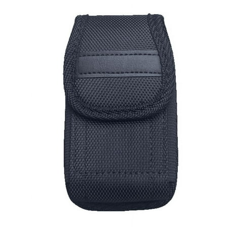 Black Heavy Duty Rugged Clip Case fits Verizon Kazuna Freetel Etalk Flip Phone