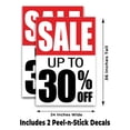 thumbnail image 2 of 30 Off Special (24" X 36") Vinyl Decal Only (Pack of 2) |Sign|Sticker|Poster, 2 of 4